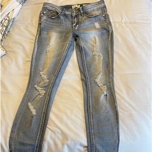 Indigo Rein Forever Jeans. Size 5 Inseam 30”